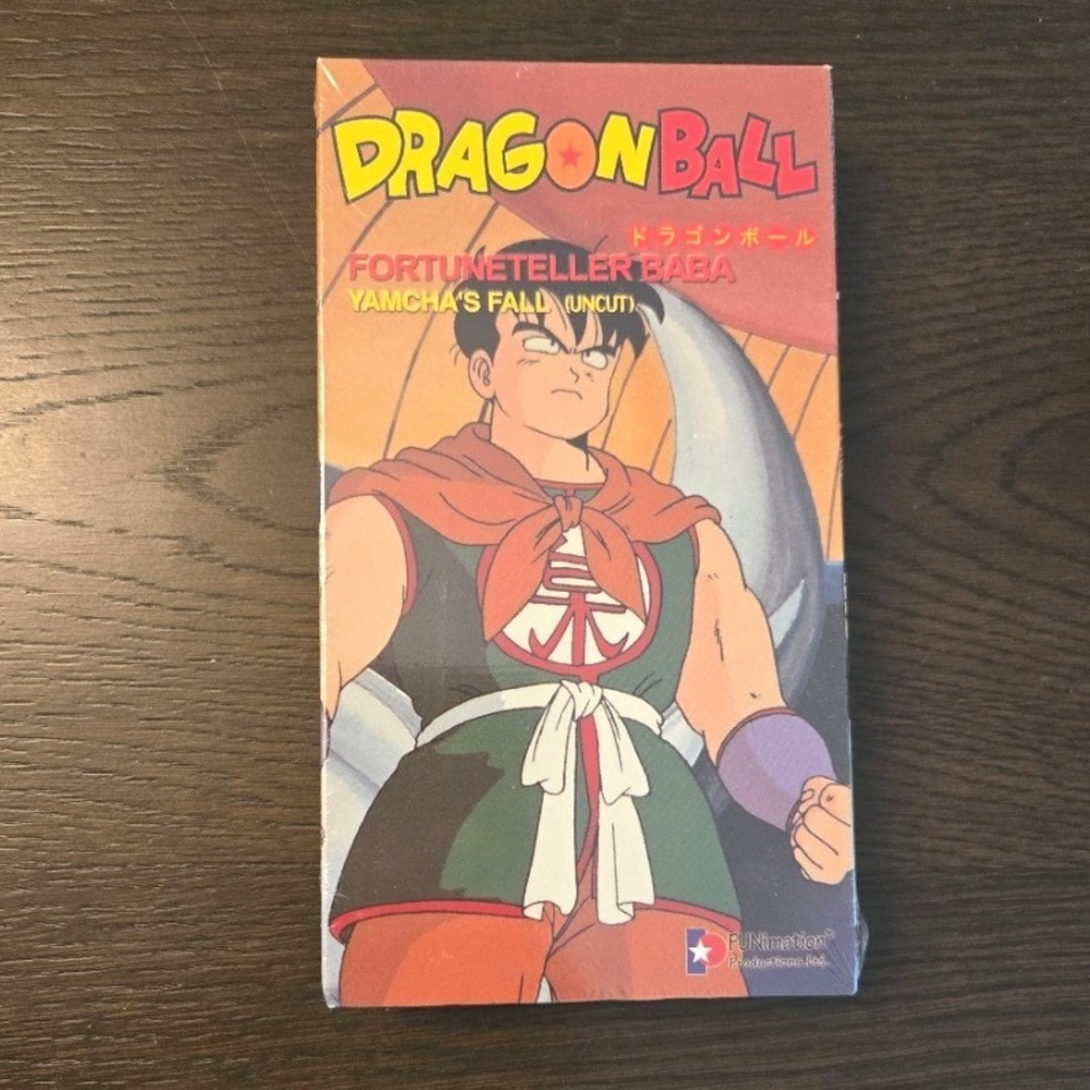 Dragon Ball:‎ Fortuneteller Baba - Yamcha's Fall (Uncut) Sealed VHS Funimation